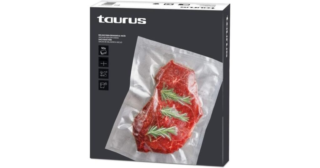 Sacos Para Vácuo 50Pçs 22CM*600CM Taurus – imagem 1