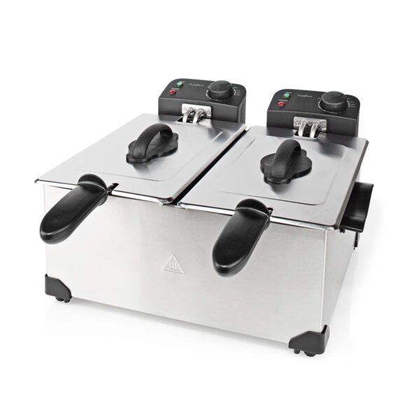 Fritadeira Eléctrica 2×3L de 2 Bandejas Nedis .SVX