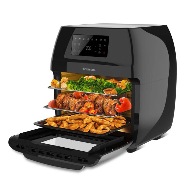 Fritadeira Eléctrica Digital (Air Fryer) 12L Taurur.Elx