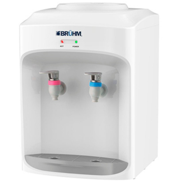 Bebedor de Mesa Com Dispensador de Água Quente/Fria Bruhm. Elx