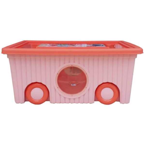 Baú (Caixa) Infantil com Rodas 60L Trendy. FLA