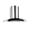 Exaustor de Parede em vidro H76.9S 90Cm.Newmatic