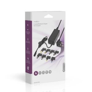 Carregador Universal Para Notebook 8 Pins Preto Nedis. SVX