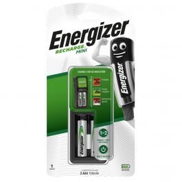 Carregador Pilhas NiMH AA/ AAA 1.2 V Preto Nedis. SVX