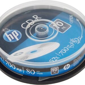 CDR 52X 10PK cake box 700MB HP. SVX