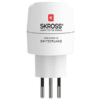 Adaptador de Viagem SKROSS Europa/Suiça (Branco) Ewent. SVX