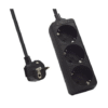 Extensão C/ 3 Saídas 5.0m 3680W Preto Nedis. SVX