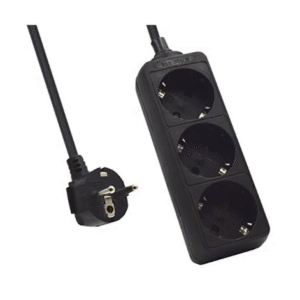 Extensão C/ 3 Saídas 5.0m 3680W Preto Nedis. SVX