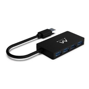Extensão Em Tira Com 4 Entradas Usb Ewent. SVX