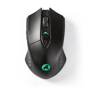 Rato Mão Direita Rf Wireless+Usb Type-A Ótico 10000 Dpi Nedis. Svx