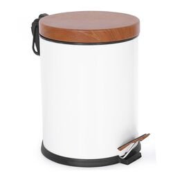 Balde de Lixo com Pedal em Inox 5L        