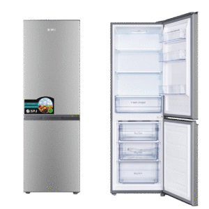 Frigorífico Combinado Inox  (Geleira) 2 Portas 263L.SPJ