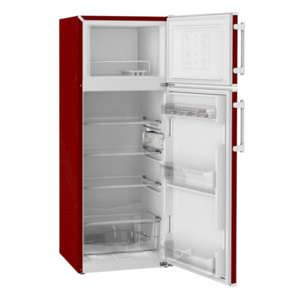 Frigorífico Vermelho (Geleira) 227L 2 Portas Tensai.Tns