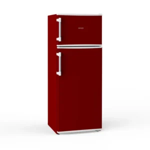 Frigorífico Vermelho (Geleira) 227L 2 Portas Tensai.Tns