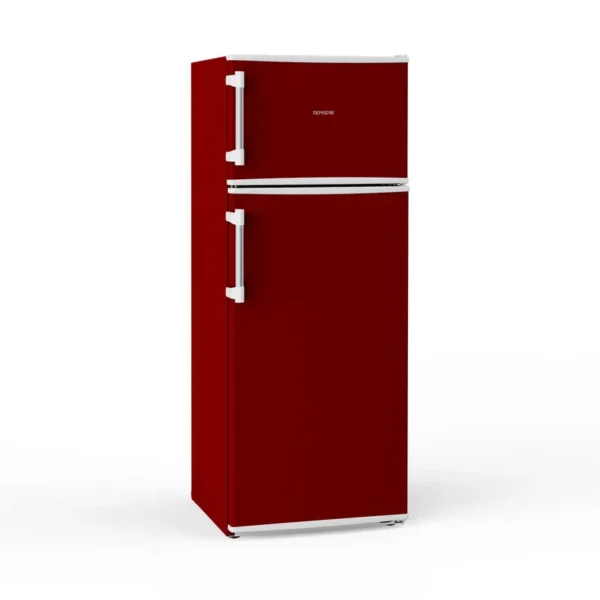 Frigorífico Vermelho (Geleira) 227L 2 Portas Tensai.Tns