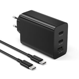 Carregador Fast Triplo USB-C 65W+25W +USB 15W.CTC