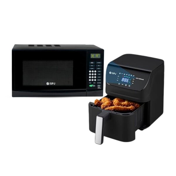 Promoção Combo (Microonda 28L + Fritadeira Air Fryer 4L).Spj