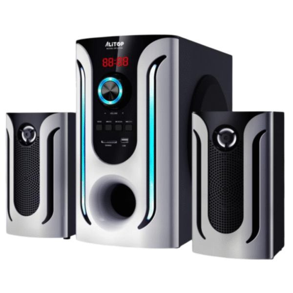 Aparelho de Som 2.1 Ch High Multimedia Alitop.Wk (VENDAS SOMENTE EM NOSSA LOJA).