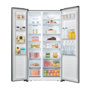 Frigorífico Side By Side  Hisense (Geleira ) Inox 516L.Hss