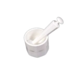 Almofariz com Pilão Pequeno Milques Branco. Prt