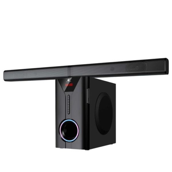Barra de Som 2.1 Ch High Multimedia Bluetooth.Wk (VENDAS SOMENTE EM NOSSA LOJA).