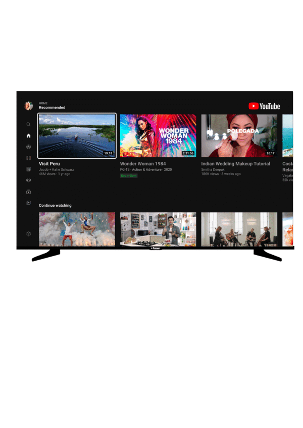 Tv Smart Android Ultra 4K 85" Polegadas .Fizzen
