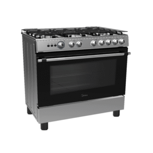 Fogão Cinza de 5 Bocas 90×60 Inox Midea.Hpr