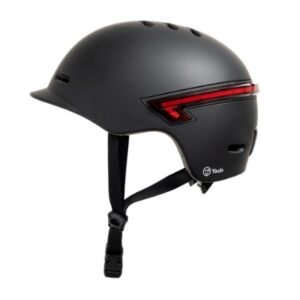Capacete LED Traseiro com Comando Bluetooth Preto Youin – Tamanho L.Svx