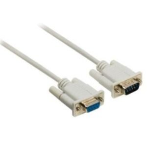 Cabo de Série VALUELINE (VGA M-F  50 cm Branco) Nedis.Svx