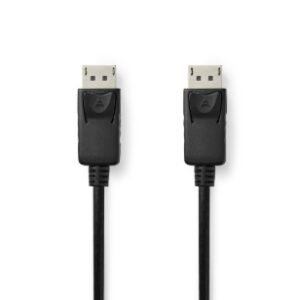 Cabo DisplayPort 1,2 Macho 2m Preto Nedis.Svx