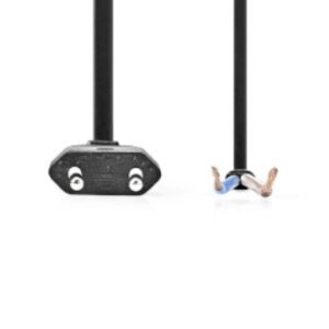 Cabo de Energia Tipo C Descarnado Preto 3m Nedis.Svx