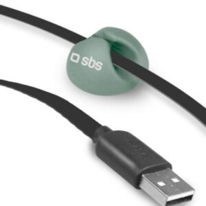 Organizador de Cabos SBS em Silicone Adesivo – Blister.Svx