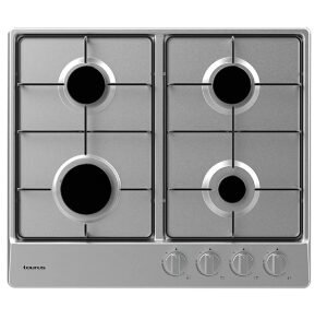 Placa a Gás 4 Bocas Inox GI4EB Taurus.Elx