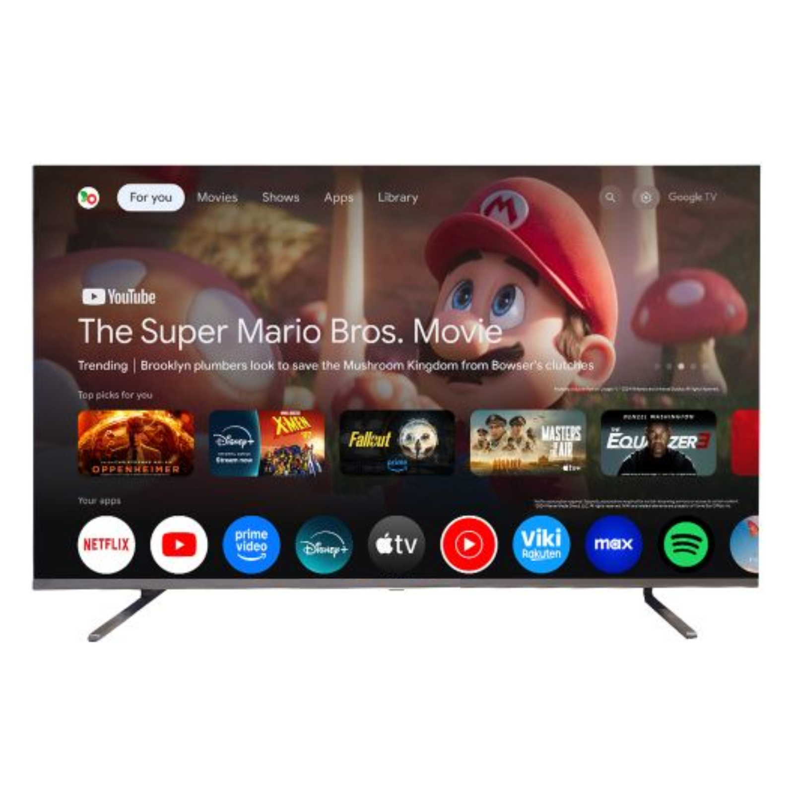 Tv Smart Google Fhd 43" Polegadas Roch