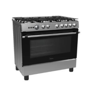 Fogão Cinza a Gás 5 Bocas Midea.Hpr