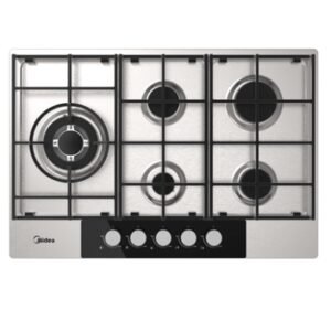 Placa de Encastre a Gás Inox 75cm Midea.Hpr
