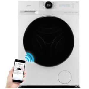 Máquina Automática de Lavar Roupa Branca 10Kg Midea.Hpr