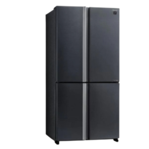 Frigorífico Preto (Geleira) 4 Portas 85V 725L Sharp.Rch