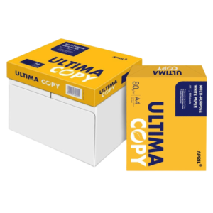 Caixa de Resmas de Papel A4 80g (5 Unidades) Ultima Copy.Rch