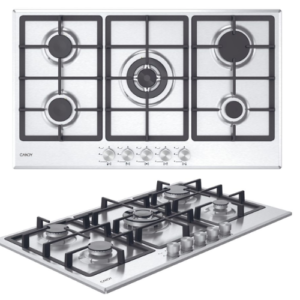 Placa a Gás 5 Bocas Chg93wx/1 90cm Inox Candy.ELX