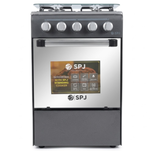 Fogão a Gás 4 Bocas Cinzento SPJ .