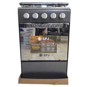 Fogão a Gás 4 Bocas Preto SPJ (Venda Somente em Nossa Loja)