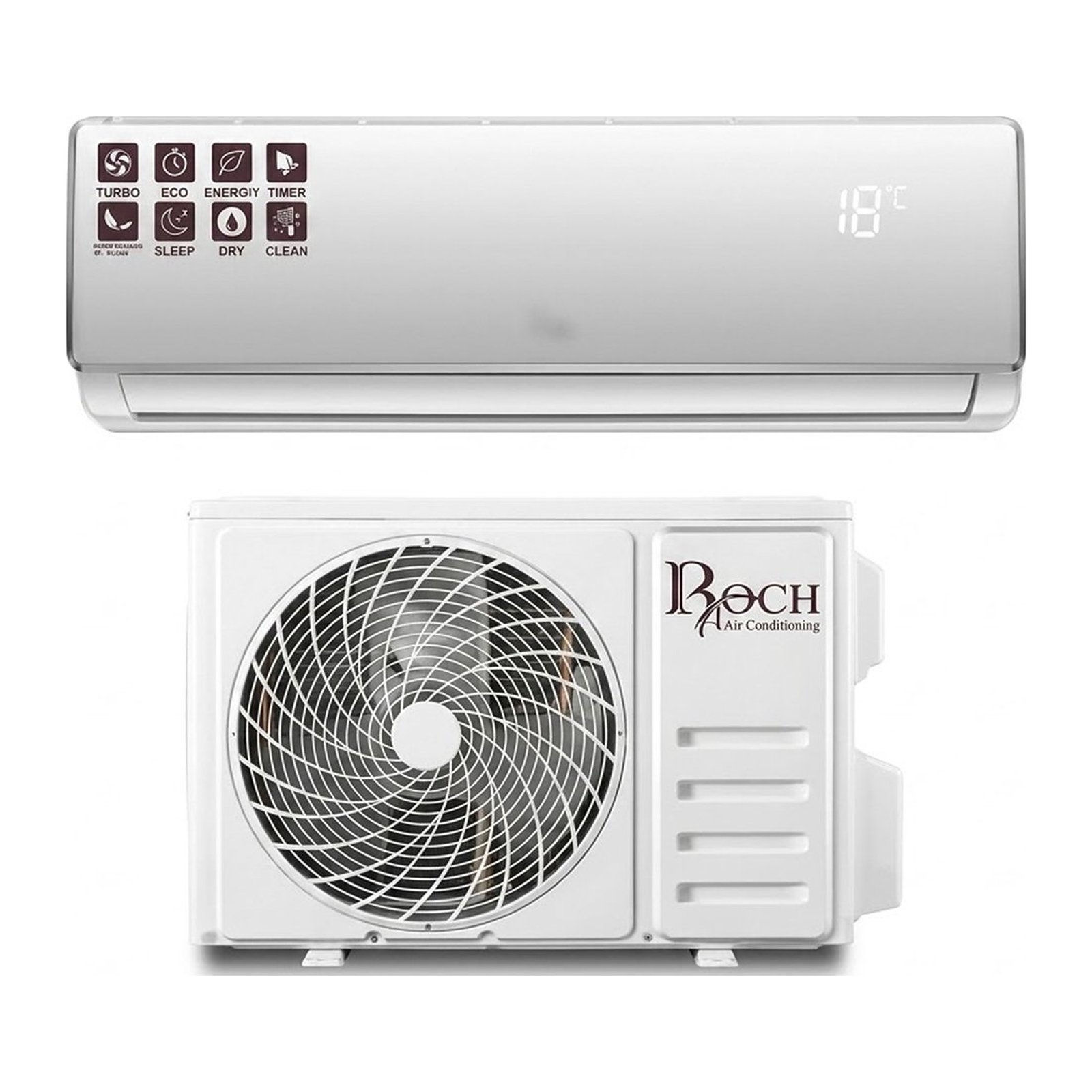 Ar Condicionado Split Roch 24.000 BTU
