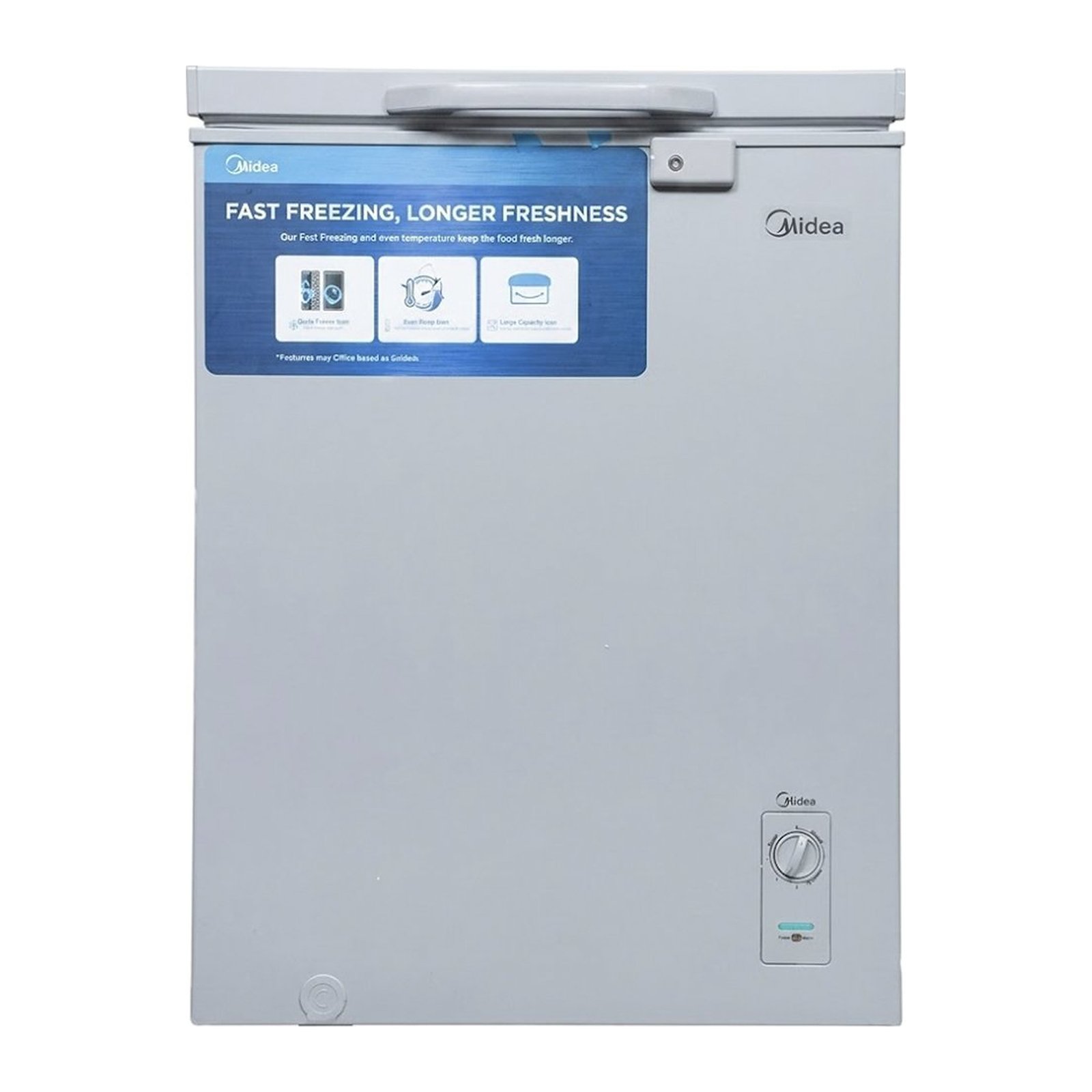 Arca Horizontal Congeladora 1 Cesto Midea 142L