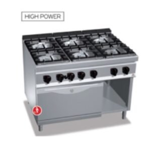 Fogão a Gás 6 Queimadores G9f6 + Fe Bertos.PRTL