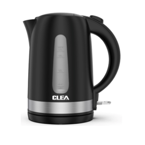 Cafeteira Eléctrica de Plástico 2200W 1.7L Preta Clea.Hpr