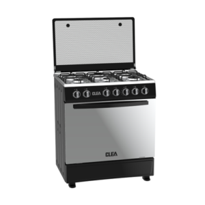 Fogão a Gás 5 Bocas/Forno 80X60 Preto Clea.Hpr