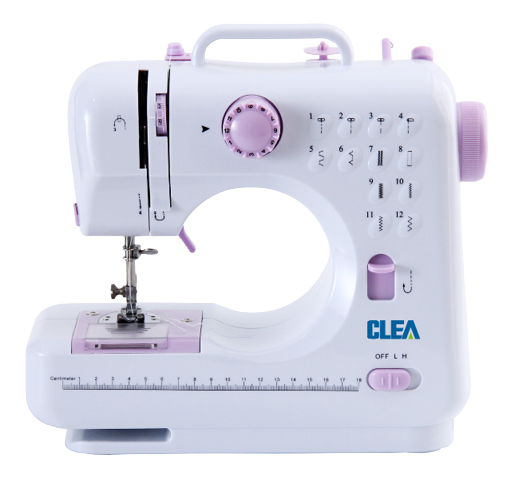 Máquina de Costura Mini Multifuncional (12 Padrões) Clea