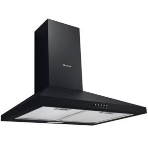 Extrator Chaminé  Preto 600mm Chimney.Hss