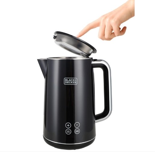 Cafeteira Eléctrica Digital Black+Decker, 2200W 1.7L Preto.Hpr